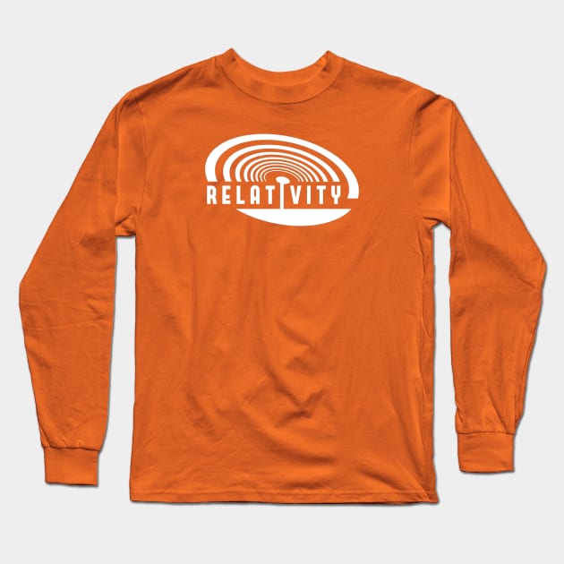 RELATIVITY PODCAST: THE LOGO Long Sleeve T-Shirt by RELATIVITY